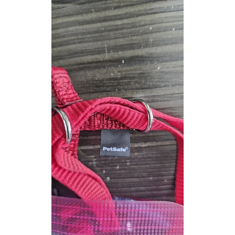 PetSafe COME WITH ME KITTY Cat Harness and Bungee Leash Red Medium